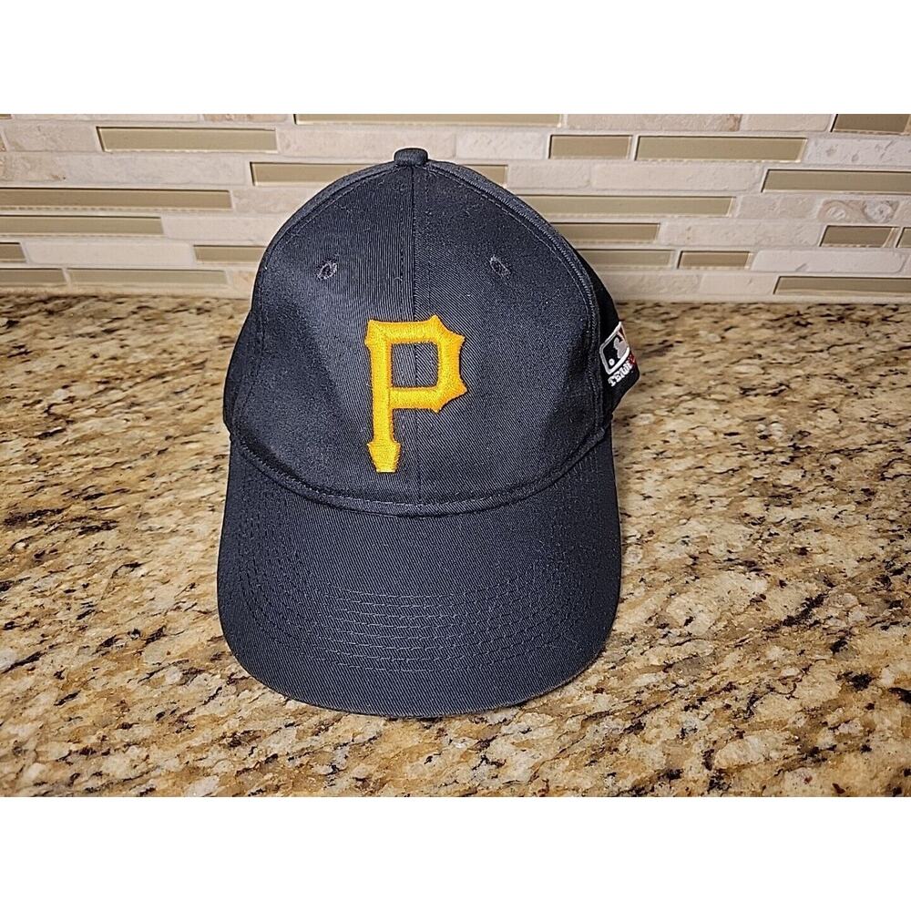 PITTSBURGH PIRATES HAT Adjustable Baseball Cap Black Youth boys